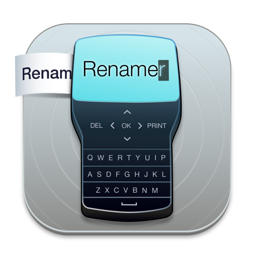 A Renamer 7 icon acting as a header logo.